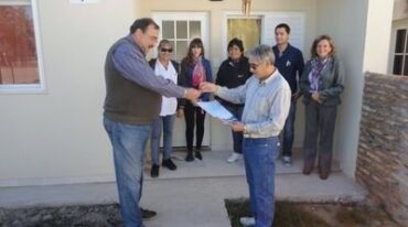 Casa en Villa Minetti. La política de viviendas de UPCN es realmente provincial. Aquí