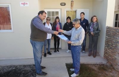 Casa en Villa Minetti. La política de viviendas de UPCN es realmente provincial. Aquí