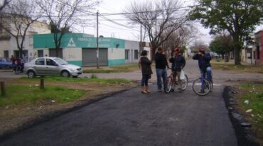 LA OBRA mejora las condiciones de transitabilidad y accesibilidad tanto vehicular como peatonal en la zona. Prensa Mun. de Rosario