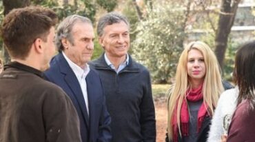 Reutemann y Macri protagonizan una intensa campaña en el territorio santafesino. Gentileza PRO