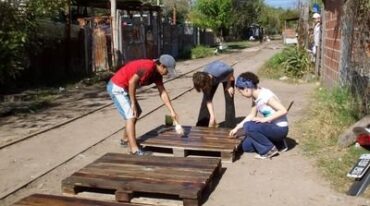 POR LA VIDA. La foto es histórica. Fue tomada en marzo de 2014 cuando vecinos agrupados en Comunidad Rebelde