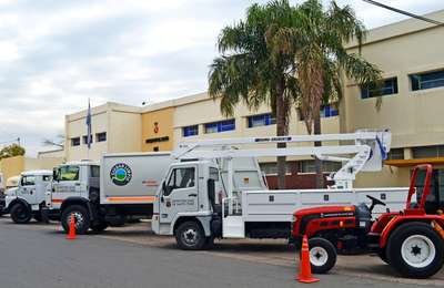 MÁQUINAS. La incorporación de las nuevas unidades tiene como objetivo la prestación de servicios más eficientes