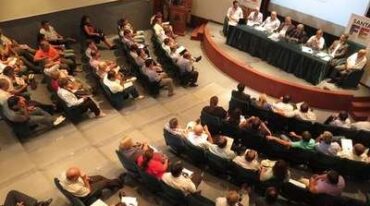 PARTICIPACIÓN. Funcionarios locales y provinciales compartieron propuestas y recibieron demandas de parte de representantes de la ciudadanía local Prensa Mun. de Tostado