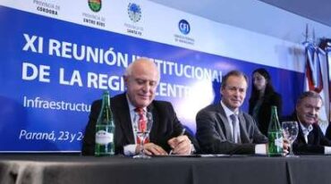 LOS TRES MANDATARIOS de la Región Centro: Miguel Lifschitz
