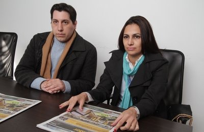 Conducción. La Dra. Pamela Menotti -secretaria general de la Asociación de Médicos de la Actividad Privada de la Provincia Santa Fe (AMAP)- y el Dr. Ricardo Pérez -tesorero- visitaron la Redacción de Mirador Provincial. 'Queremos que los profesionales sepan cuáles son sus derechos'