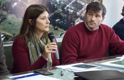 La presencia en Rufino de la gerenta de Desarrollo de LG