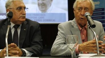 Ricardo Diab y Osvaldo Cornide. Archivo