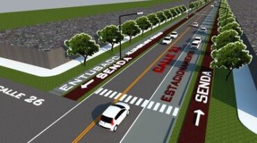 Proyecto. El ambicioso plan de remodelación de la zona de acceso al parque industrial de Avellaneda. Gentileza
