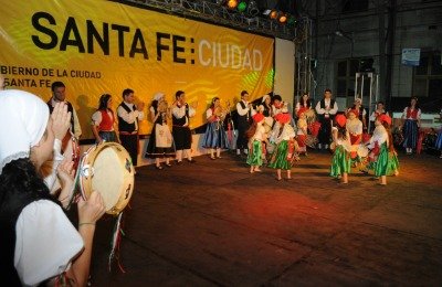 La Fiesta Provincial de las Colectividades fue uno de los atractivos del fin de semana. Archivo.