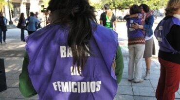 Una de las tantas protestas contra los asesinatos de género. Si bien en la provincia no hay cifras oficiales