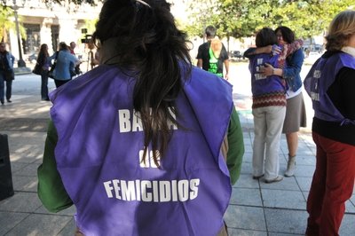 Una de las tantas protestas contra los asesinatos de género. Si bien en la provincia no hay cifras oficiales