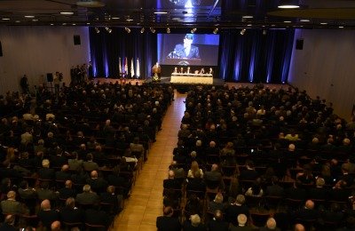 La entidad bursátil del sur provincial celebró sus 132 años de funcionamiento. Gentileza: prensa BCR.