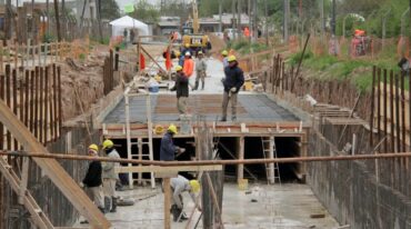 La obra beneficiará a unas 70.000 personas de la zona norte de la capital provincial. Gentileza: Municipalidad de Santa Fe.