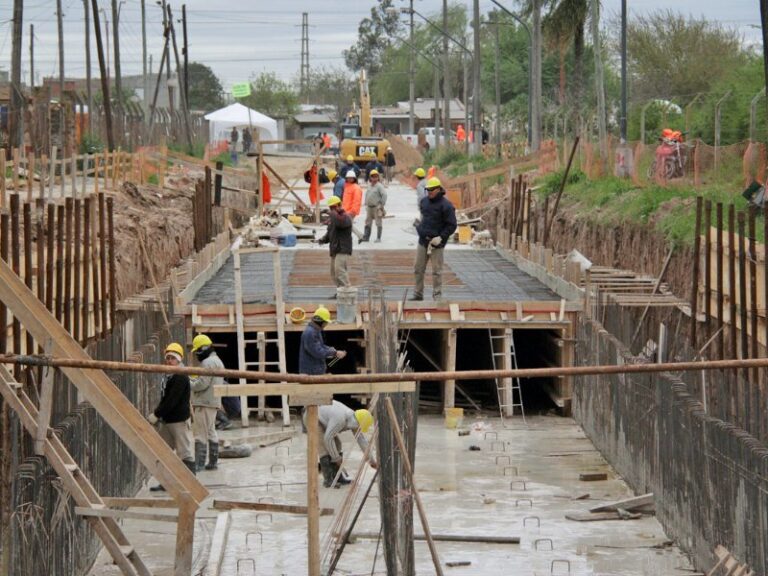 La obra beneficiará a unas 70.000 personas de la zona norte de la capital provincial. Gentileza: Municipalidad de Santa Fe.