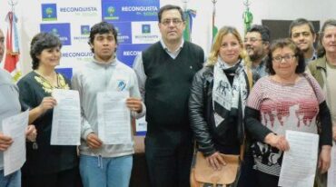 Los fondos otorgados forman parte del acompañamiento de la Subsecretaría de Economía Social y Solidaria. Gentileza: Municipalidad de Reconquista.