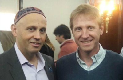 El ministro de Ambiente y el intendente de Sunchales se reunieron por el proyecto de Ciudades Sustentables. Gentileza: Municipalidad de Sunchales.