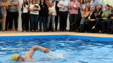 La inversión en las adaptaciones de la piscina demandó más de 2.100.000 pesos. Sec. de Com. Social.