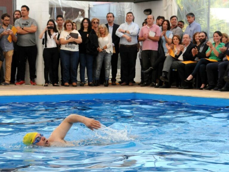 La inversión en las adaptaciones de la piscina demandó más de 2.100.000 pesos. Sec. de Com. Social.