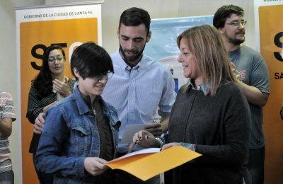 La muestra interactiva "200 años jugando y todavía no nos aburrimos" se exhibió en la estación Belgrano. Gentileza: Municipalidad de Santa Fe.