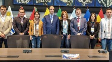 José Corral participó de una mesa redonda sobre resiliencia. Gentileza: Municipalidad de Santa Fe.