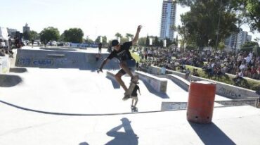 La pista de skate está en el parque de las Tres Vías. Sec. de Com. Social.
