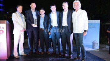 El premio es otorgado por la fundación internacional ORP (por sus siglas en inglés Occupational Risk Prevention). Gentileza: prensa Nueva Comunicación.