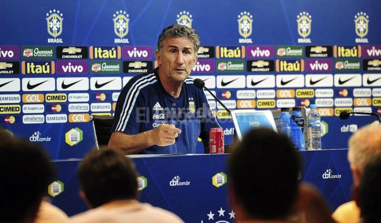 Edgardo Bauza afronta su partido más exigente como DT de Argentina. Télam.