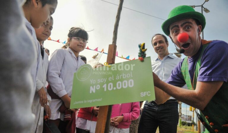 Con los 10.000 ejemplares plantados