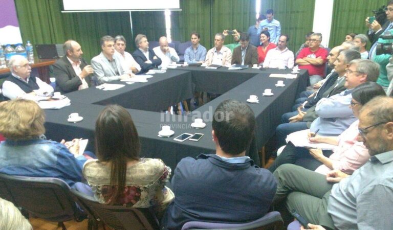 Multisectorial. Darío Boscarol llegó a Rafaela invitado por el Foro del Agua de la ciudad