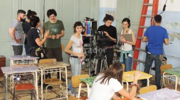 Acción. Los responsables de rodar "Música para casarse"