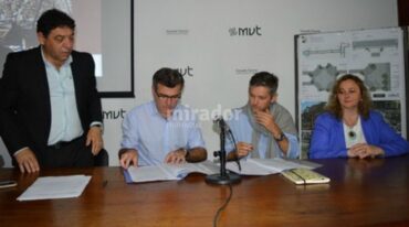 El Colegio de Arquitectos Distrito 3 y la Municipalidad de Venado Tuerto trabajan juntos para un plan urbano ordenado en el centro de esa ciudad. Gentileza: Municipalidad de Venado Tuerto.