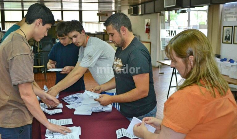 En este sufragio opcional para jóvenes votaron 687 personas. Gentileza: Municipalidad de Firmat.