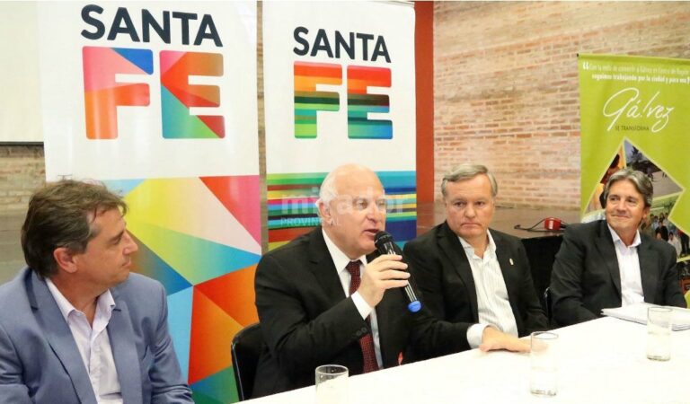 El gobernador Lifschitz estuvo presente junto al intendente de Gálvez