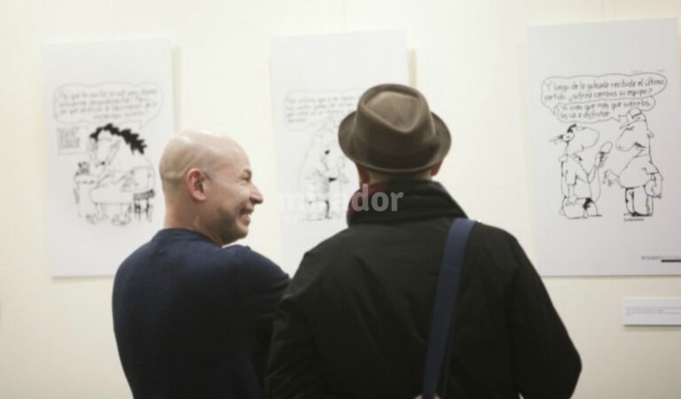 La exposición de Fontanarrosa se encuentra en la serie "Rosario Muestra". Gentileza: Municipalidad de Rosario.