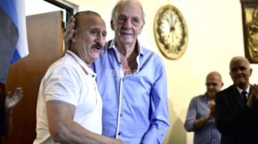 Aldo Poy y César Luis Menotti