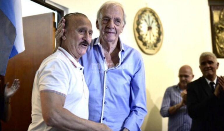 Aldo Poy y César Luis Menotti