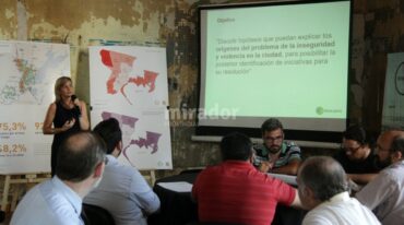 Andrea Valsagna: 'Una comunidad que no tiene condiciones de seguridad no puede avanzar en el tratamiento de otro tipo de problemáticas'. Gentileza: Municipalidad de Santa Fe.