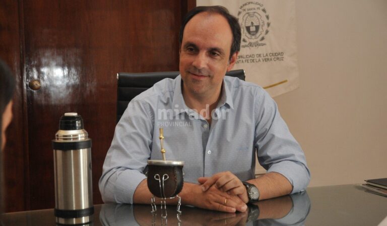 Doble rol. Intendente de Santa Fe y presidente de la Unión Cívica Radical a nivel nacional