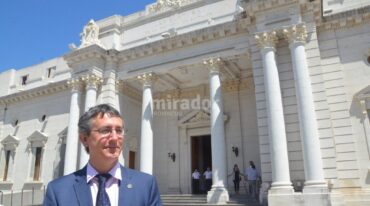 El diputado Sergio Más Varela fue el que más proyectos de ley presentó en el año. Gentileza: prensa Más Varela.