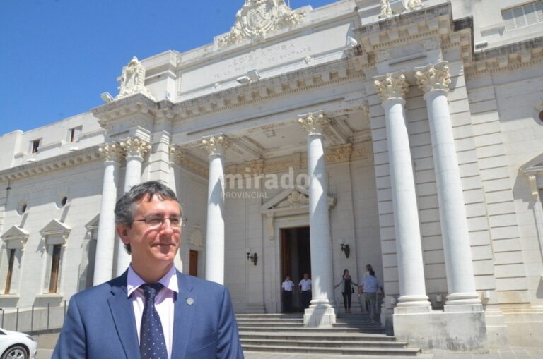 El diputado Sergio Más Varela fue el que más proyectos de ley presentó en el año. Gentileza: prensa Más Varela.