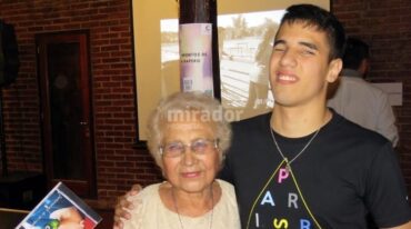 El joven no vidente presentó su disco de rap. Gentileza: Daniel Aristizabal.