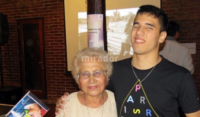 El joven no vidente presentó su disco de rap. Gentileza: Daniel Aristizabal.