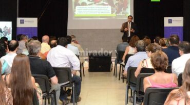 Vallejos exhibió las tareas de la Municipalidad de Reconquista desde el 10 de diciembre de 2015. Gentileza: Municipalidad de Reconquista.