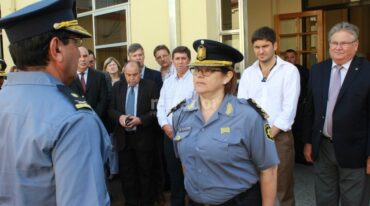 El último desempeño (desde 2015) de Stella Núñez fue en la plana mayor de policía conduciendo el departamento de Judiciales de la fuerza. Sec. de Com. Social.