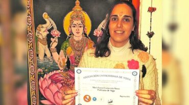 María Laura Gromenida es profesora de yoga en Villa del Rosario y Chajarí.