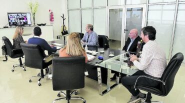 Diputados y autoridades provinciales reunidas por videoconferencia. Gentileza Prensa Diputados