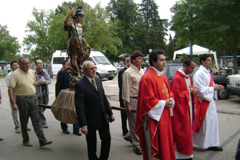 Las patronales son una tradición muy afianzada en San Jorge -también en otras localidades del territorio santafesino-