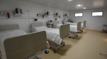 Impecable. El Hospital tiene tecnología de punta y será segura referencia para Timbúes y las localidades cercanas. Manuel Fabatía