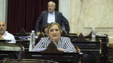 La legisladora Lucila Lehmann. Prensa Lehmann