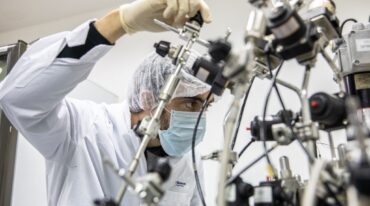 Varias disciplinas científicas se combinan para llevar adelante este desarrollo. Gentileza: prensa UNL.